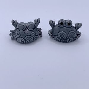 Nautical Salt and Pepper Shakers Crab